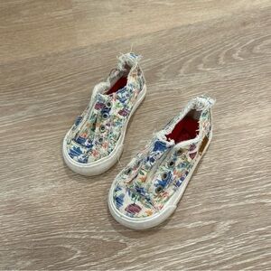 Blowfish Floral Canvas Sneakers Toddler Size 6